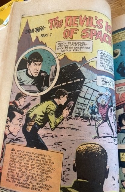 Star Trek, the enterprise logs, 1967, golden press