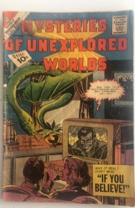 Mysteries of Unexplored Worlds #27 (1961)top staple detached/rust