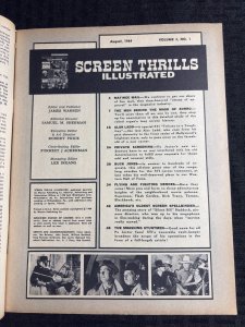 1964 SCREEN THRILLS ILLUSTRATED Magazine #9 FVF 7.0 Zorro / Super-Heroes