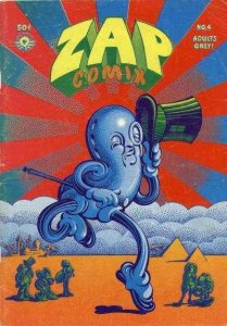 Zap Comix (1967 series)  #4, Fine- (Stock photo)