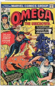 Omega the Unknown #1 (1976) Omega the Unknown [Key Issue]