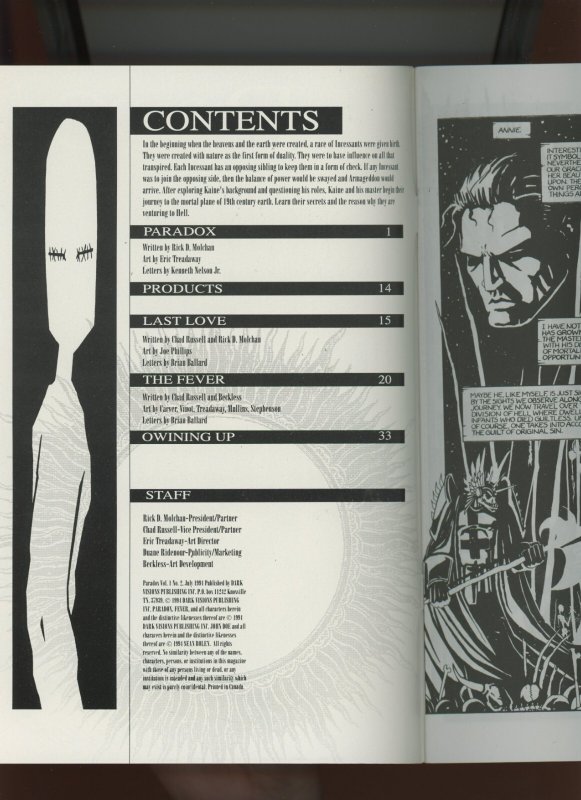 (1994) Paradox #2: SIGNED BY BORIS VALLEJO! WE COMBINE SHIPPING! (9.2 OB)