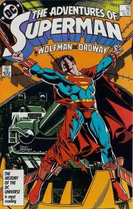 Adventures of Superman #425 FN ; DC | Marv Wolfman Jerry Ordway