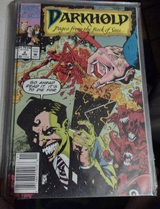 DARKHOLD # 2 1992 MARVEL DISNEY PAGES FROM THE BOOK OF SINS KEY 1st hellhound