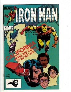 10 Iron Man Marvel Comic Books # 183 184 185 186 187 188 189 190 191 192 UD3