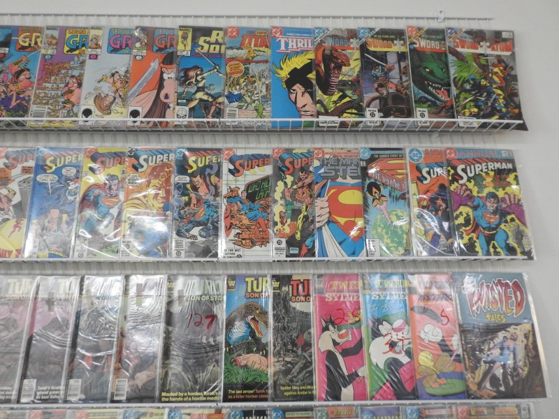 Huge Lot 150+ Comics W/ Superman, Unknown Soldier, +More! Avg FN Condition!
