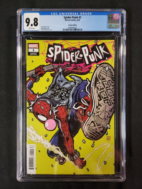 Spider-Punk #1 - Takashi Okazaki Variant Cover (CGC 9.8) 2022