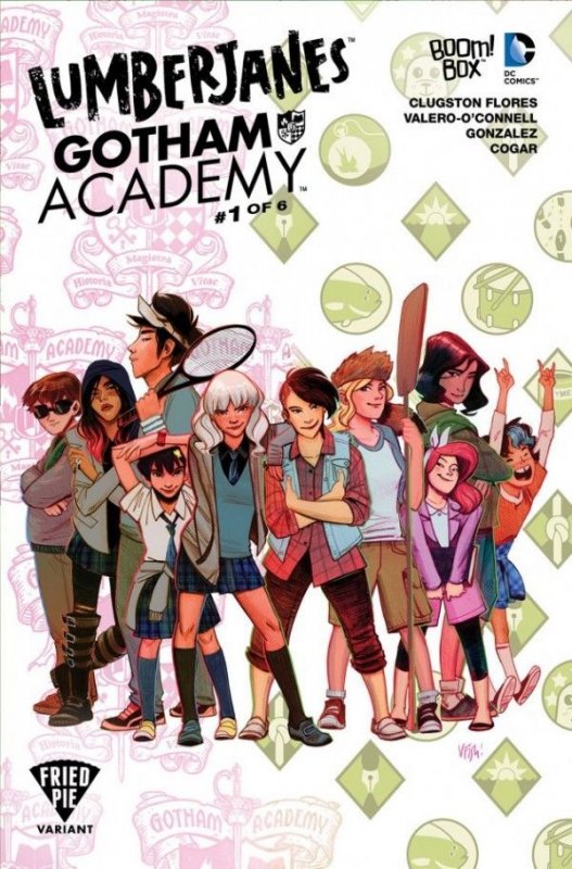 Lumberjanes/Gotham Academy #1 Fried Pie Cover (2016)