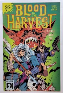 Blood is the Harvest #1 (July 1992, Eclipse) 7.5 VF-  