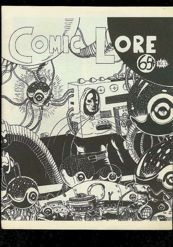 COMIC LORE FANZINE #1 1967-HOUSTONCON-ROMITA-EARL BLAIR FN 