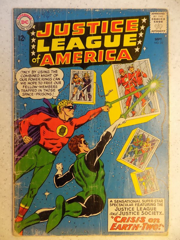 JUSTICE LEAGUE OF AMERICA # 22 DC JSA CROSSOVER