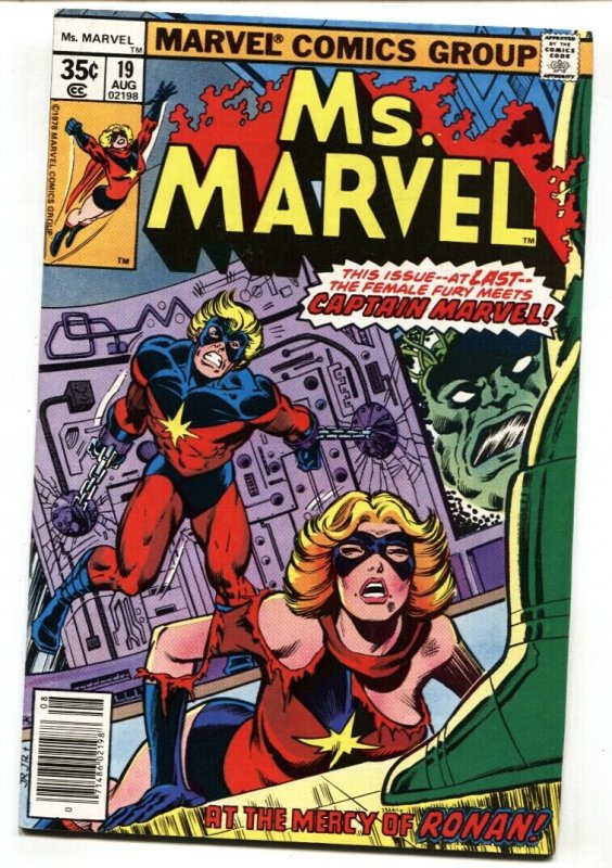 Ms. Marvel #19 1979 COMIC BOOK roanan-captain Marvel- vf-