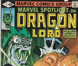 Marvel Spotlight(vol. 2) # 5 Dragon Lord ! Steve Ditko art !