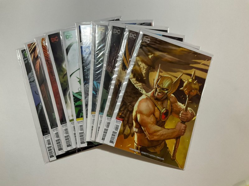 Hawkman 1-10 Most Are Variants lot run set DC Comics 