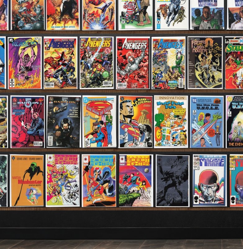 Huge Lot 150+ Comics with Magnus Robot Fighter, Starman, Avengers & More!