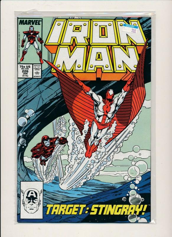 MARVEL SET of 5-IRON MAN #222-226  1984  VERY FINE (PF724) 