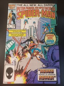 Spectacular Spider-Man #118 VF MarvelComics c213-