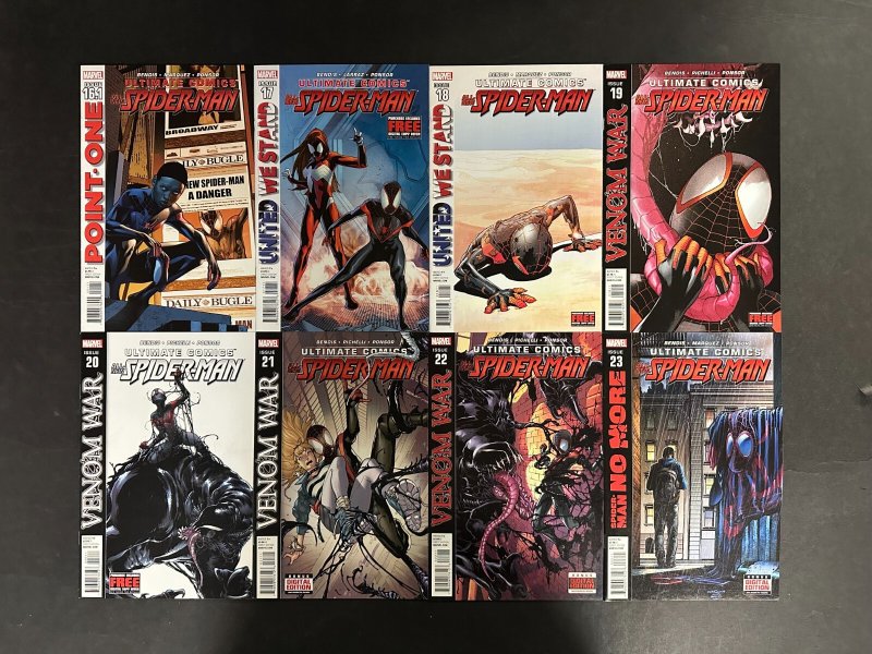 Ultimate Spider-Man (2011) #1-28, 16.1 Both Covers #200 (9.0+) Complete Set