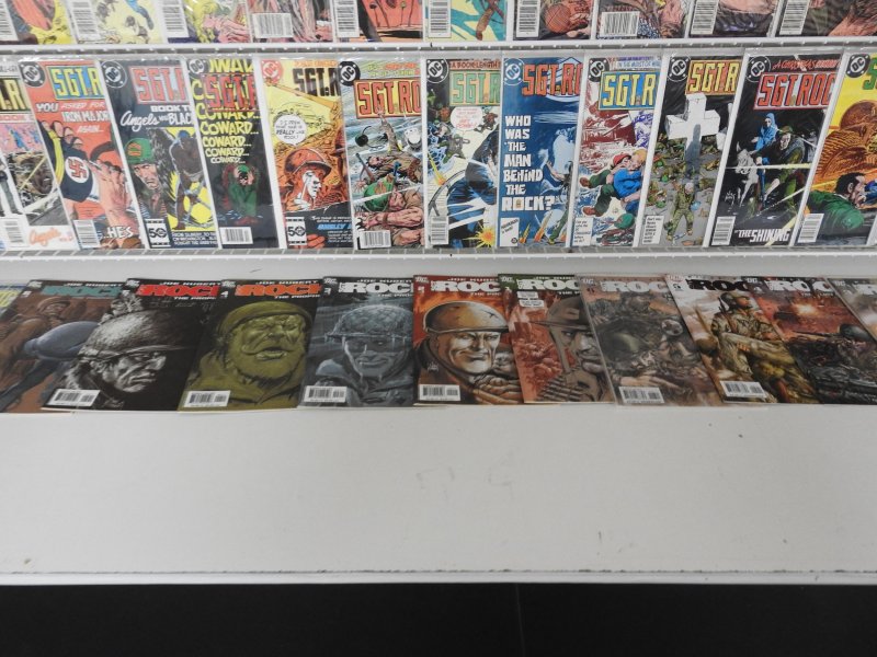 Huge Lot 130+ All Sgt. Rock Comics!!! Avg FN- Condition!