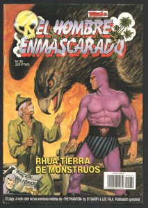 EL Hombre Enmascarado #29 1988-Colosus-Magazine format-Color interior-Spanish...