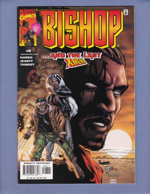 Bishop The Last X-Man #1 2 3 4 5 6 7 8 9 10 Marvel 1999 Box Shipped