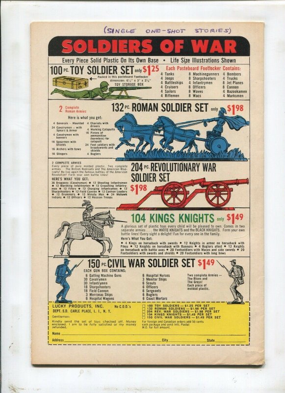 ESPIONAGE #1 - MASTER SPY OF MANY FACES!!! (7.5) 1964