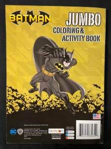 BATMAN JUMBO COLORING AND ACTIVITY BOOK VF+ UNUSED