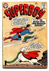 SUPERBOY #109 comic book krypto cover-dc silver age comic