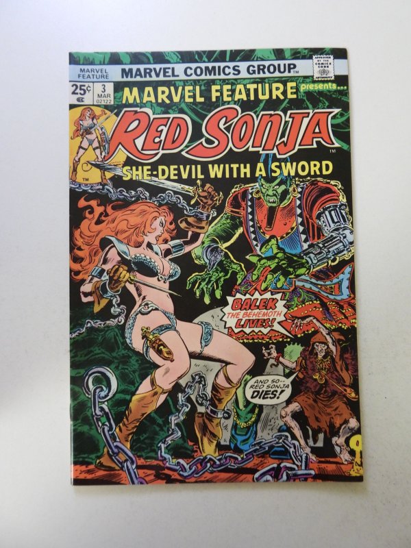Marvel Feature #3 (1976) VF condition