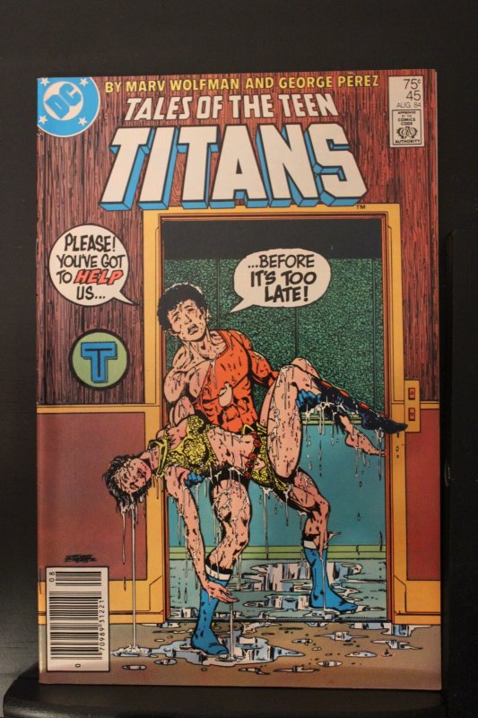 Tales of the Teen Titans #45 (1984) High-Grade NM- or better! H.I.V.E. Wow!