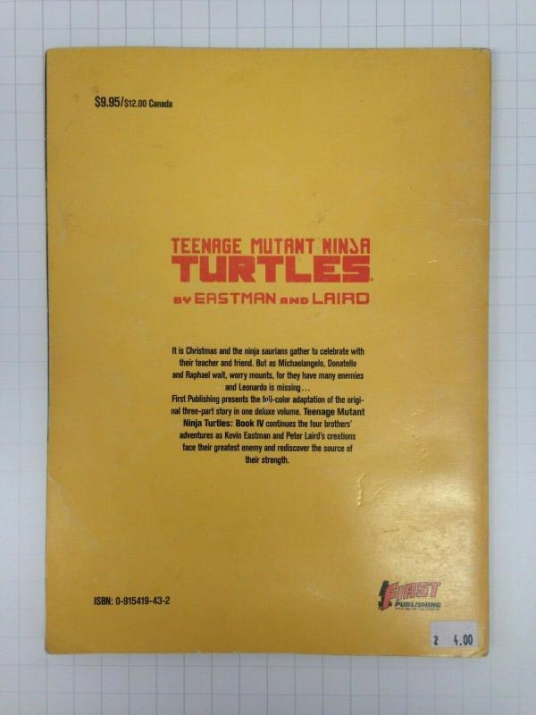 Teenage Mutant Ninja Turtles 1-4 First Comics magazines