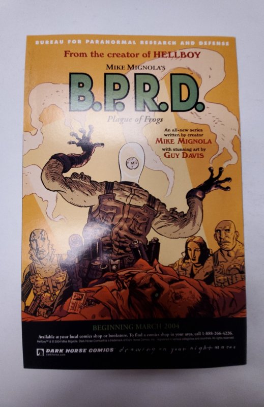 Hellboy: The Corpse #1 (2004) NM Dark Horse Comic Book J656