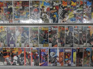 Huge Lot of 150+ comics W/ Doom, Ravage, Ghost Rider + Avg VF Condition.