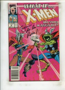 WHAT IF? #12 (8.0) SIGNED BY SAM DE LA ROSA!! 1990