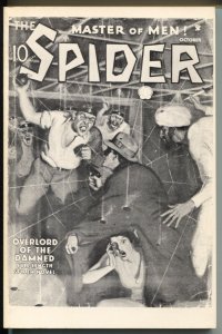 Spider 10/1980-Dimedia-reprints pulp from 10/1935-Overlord of The Damned-VF