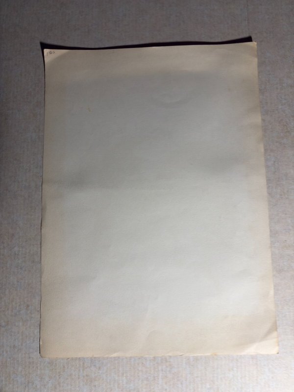 1970's DETECTIVE COMICS #33 G/VG 3.0 15.5x21 Black & White PROMO Poster