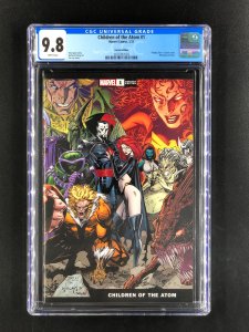 Children of the Atom #1 Hidden Gem Lee Cover (2021) CGC 9.8