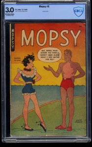 Mopsy #8 CBCS GD/VG 3.0 Off White to White Gladys Parker Cover and Art!