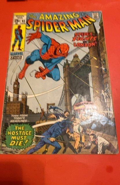 The Amazing Spider-Man #95 (1971)Spidey in London