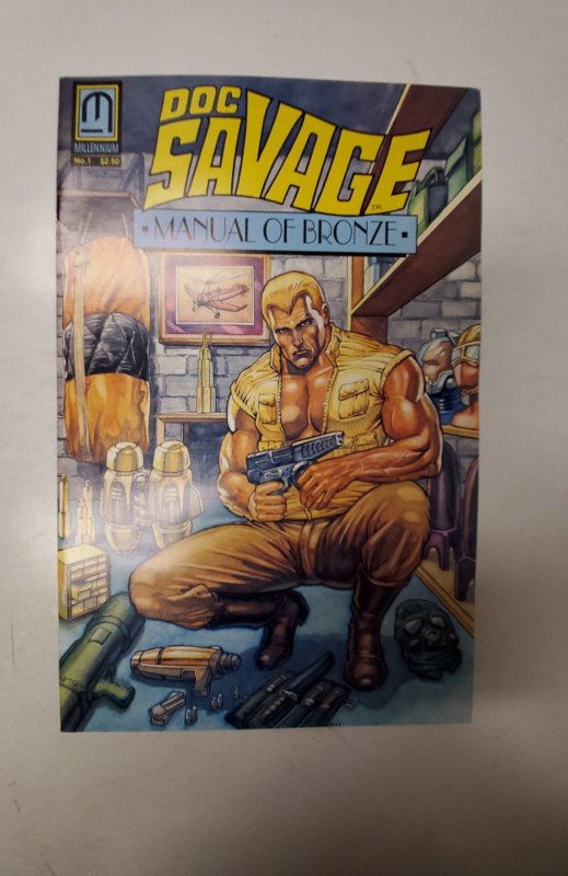 Doc Savage: Manual of Bronze #1 (1992) NM Millennium Comic Book J698