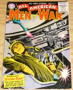 All American Men of War #31 FN- march 1956 - golden age dc comics - sitting tank