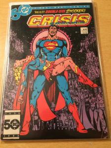 Crisis on Infinite Earths #7 death of Supergirl