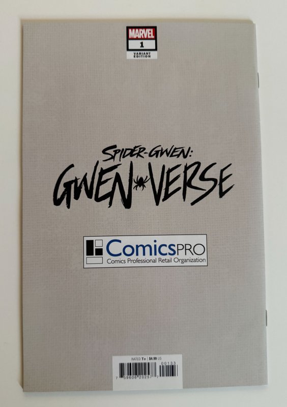 Spider-Gwen: Gwenverse #1 ComicsPro Edition (2022)