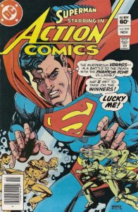 Action Comics #549 (Newsstand) FN ; DC | Superman 1983 Phantom Zone