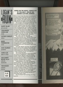 (1990) Logan's Run #4: COPPER AGE! WE COMBINE SHIPPING! (8.0)
