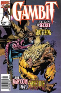 Gambit (Marvel vol. 3) #8 (Newsstand) VF/NM ; Marvel | Sabretooth