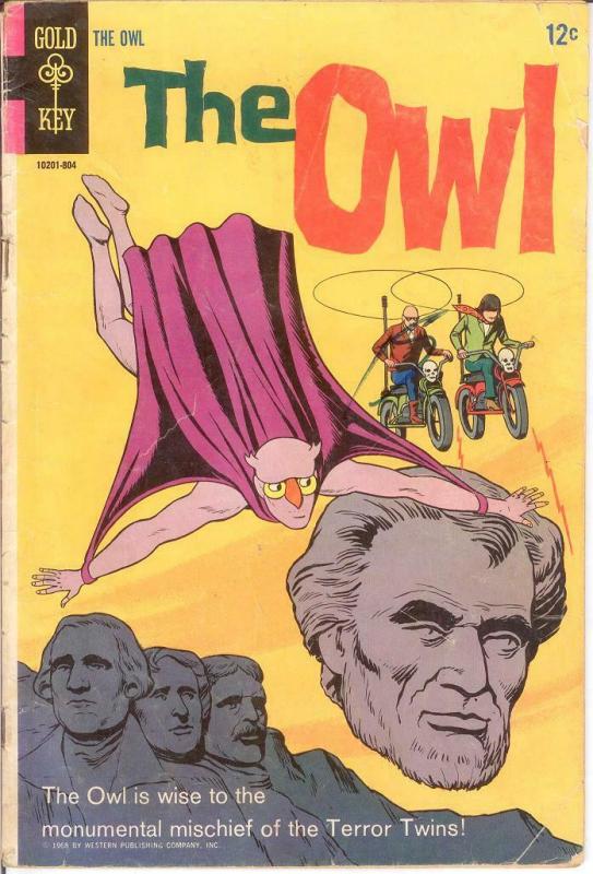 OWL (1967-1968 GK)   2 VG 1968 COMICS BOOK