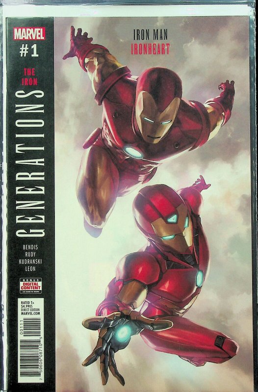 Generations #1's (Aug-Sep 2017)- Comic Book Set of 10 - Near Mint