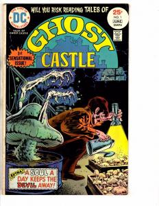 Ghost Castle # 1 VG/FN Range DC Comic Book Horror Mystery Fear Scary Monster PP1