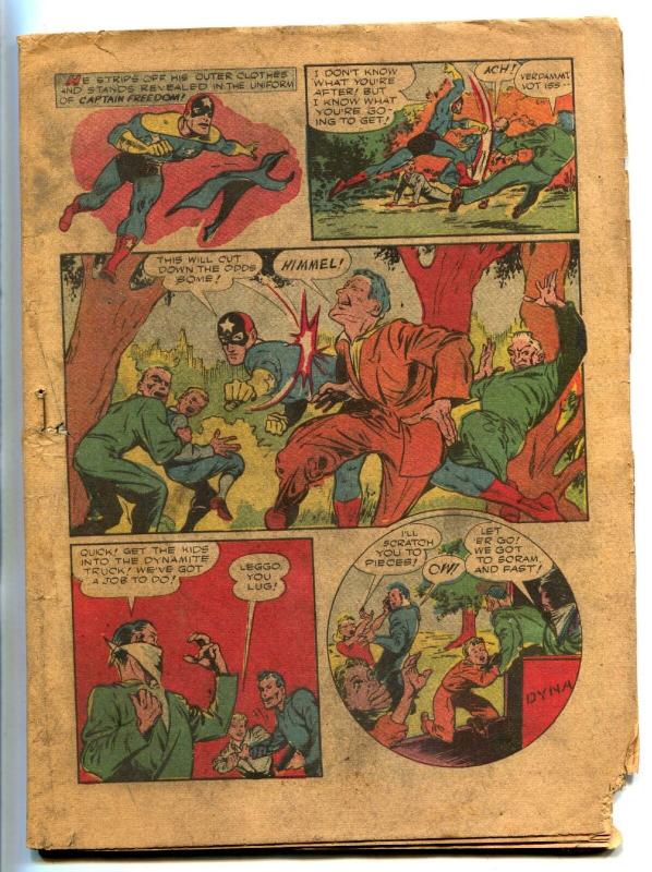 Speed #27 1943- BLACK CAT- Hitler appears- INCOMPLETE